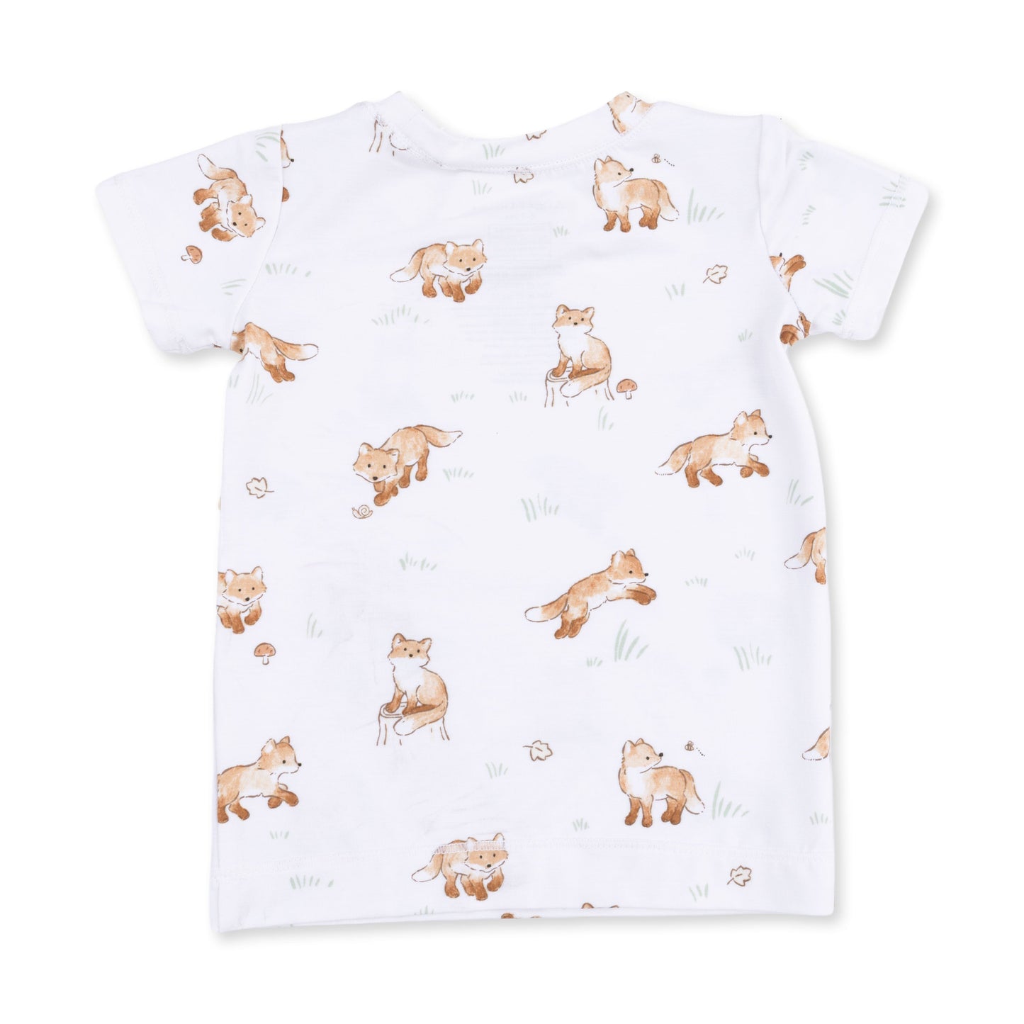 Little Explorer Fox - Short Sleeve Loungewear Set