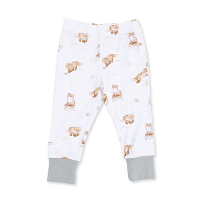 Little Explorer Fox - Short Sleeve Loungewear Set