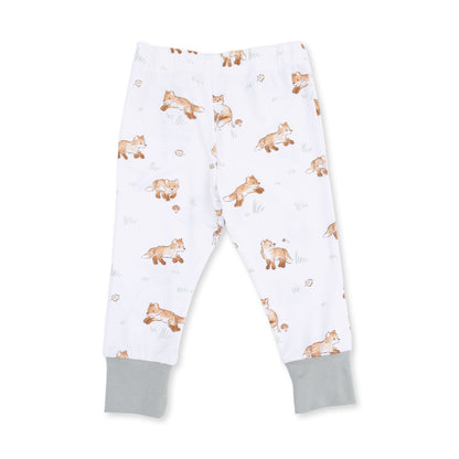 Little Explorer Fox - Short Sleeve Loungewear Set