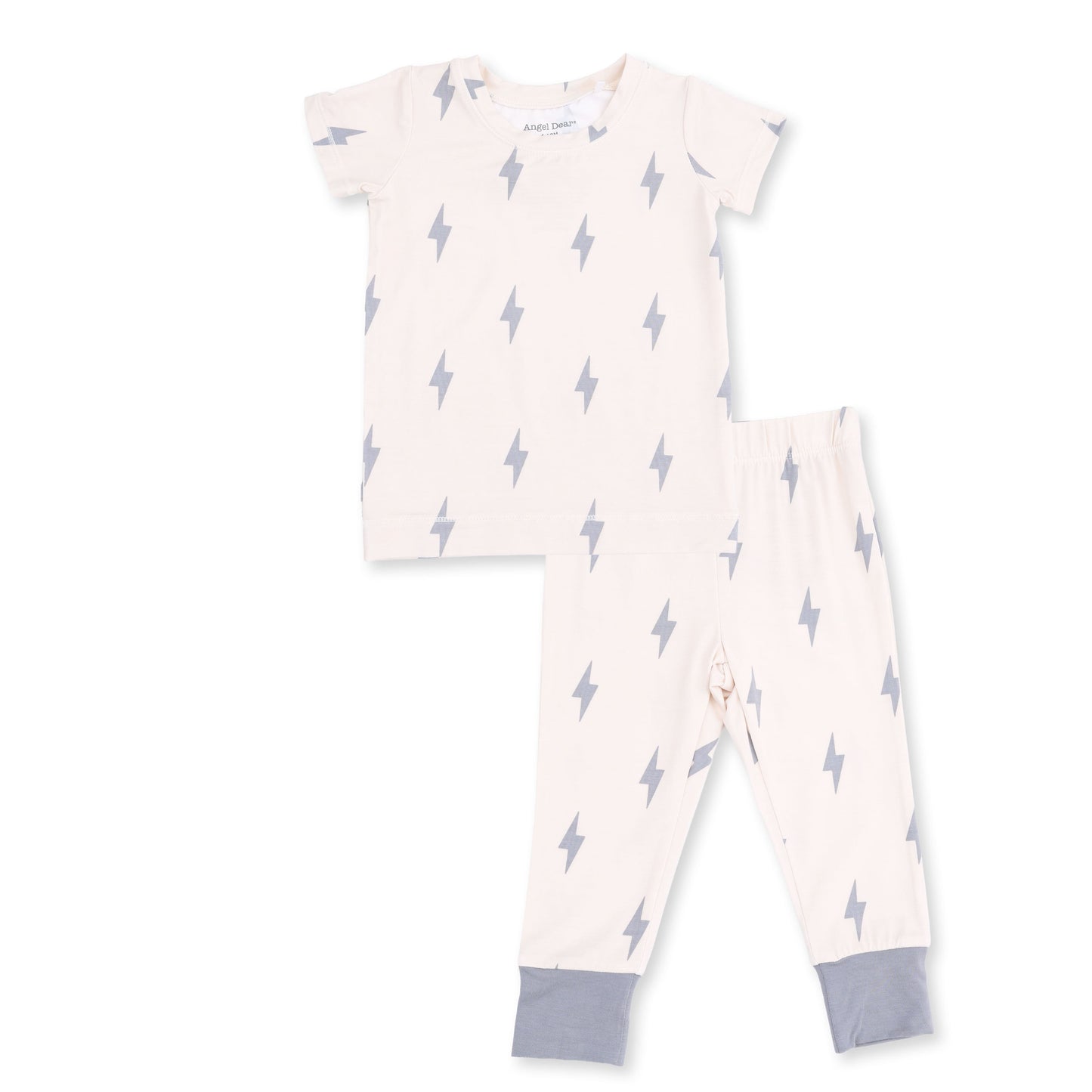 Mini Lightning Bolt - Short Sleeve Loungewear Set