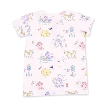 Spa Dogs - Short Sleeve Loungewear Set