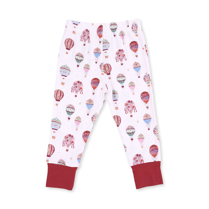 Hot Air Balloon - Short Sleeve Loungewear Set