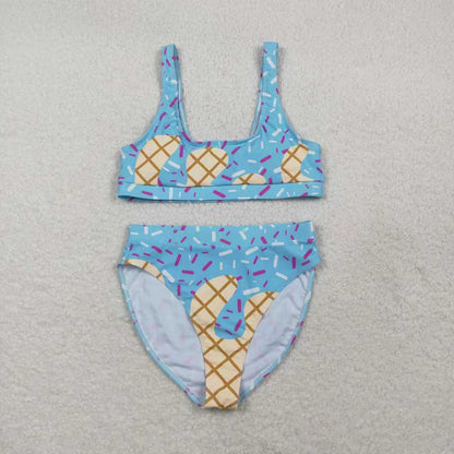 Sibling Adult Women Drip Sprinkles Team Swimsuits Trunks Bottom