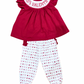 TODDLERS 'Daddy's Little Valentine' outfit, perfect for celebrating Valentine’s Day with love and style