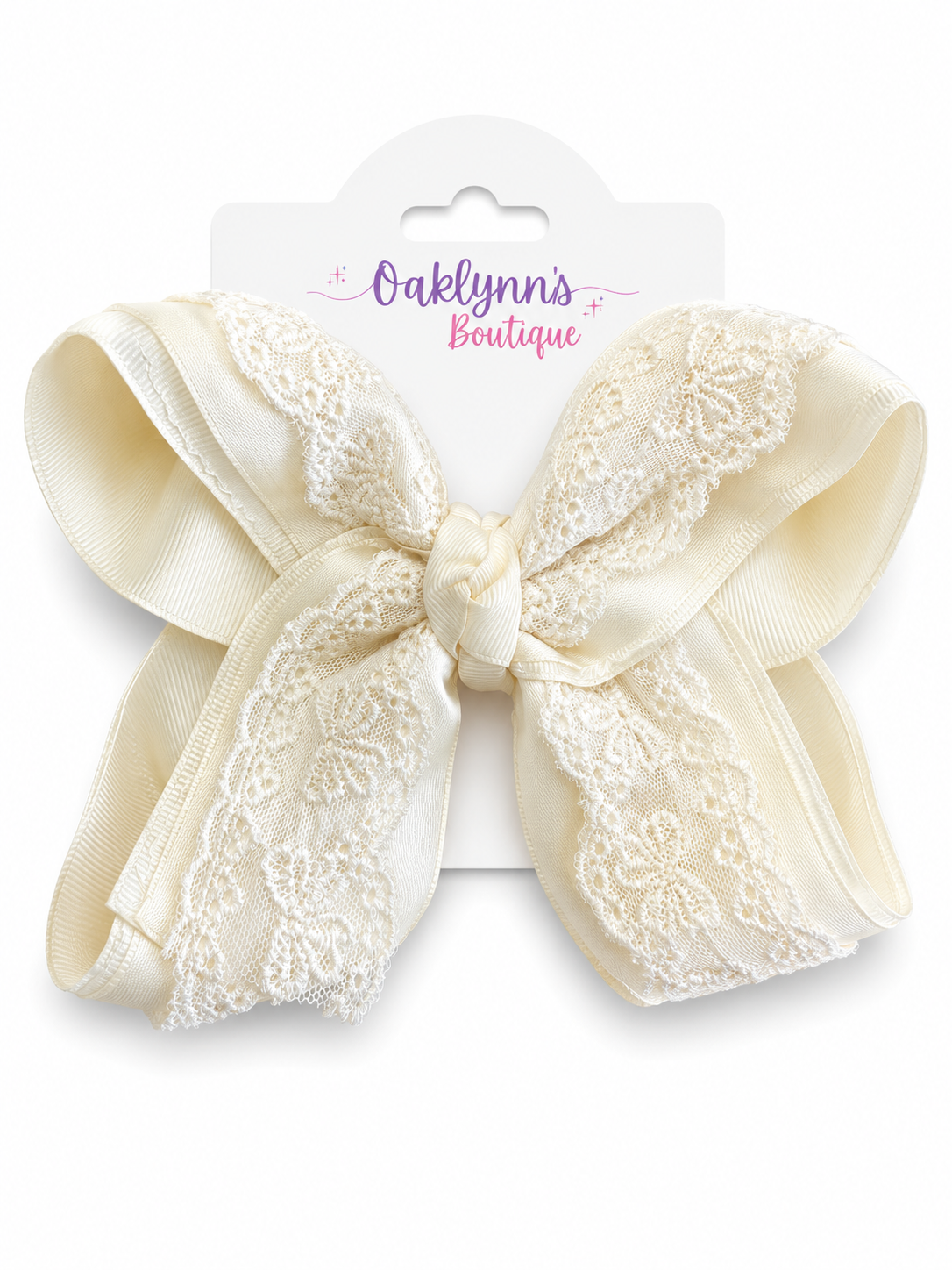 Beautiful lace bow