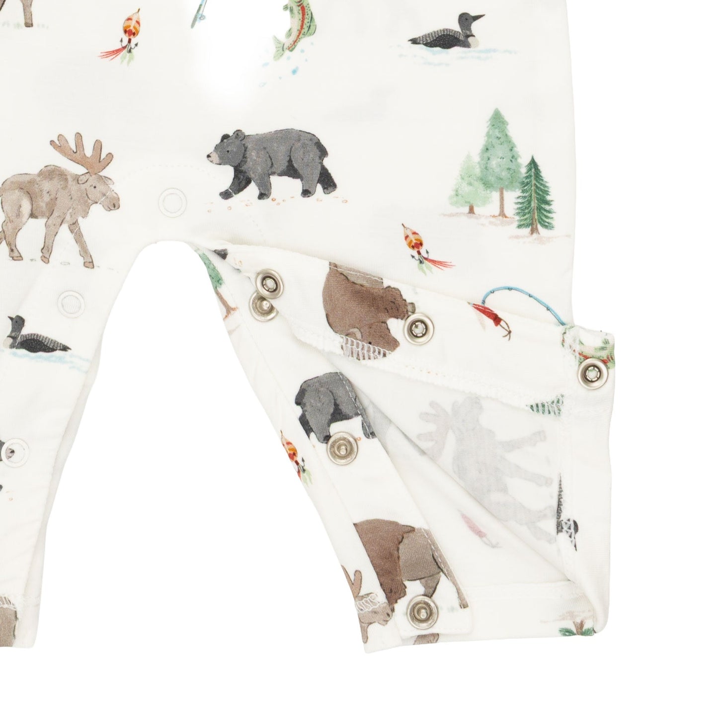 Northern Woodland Animals - Polo Romper