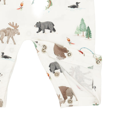 Northern Woodland Animals - Polo Romper