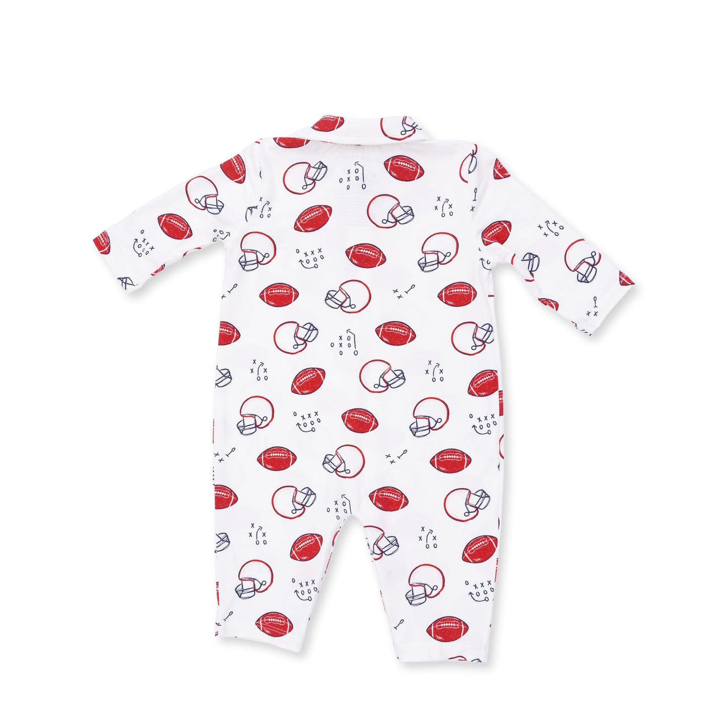 Touchdown Time - Polo Romper