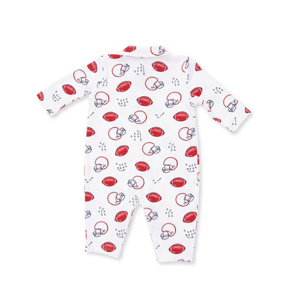 Touchdown Time - Polo Romper