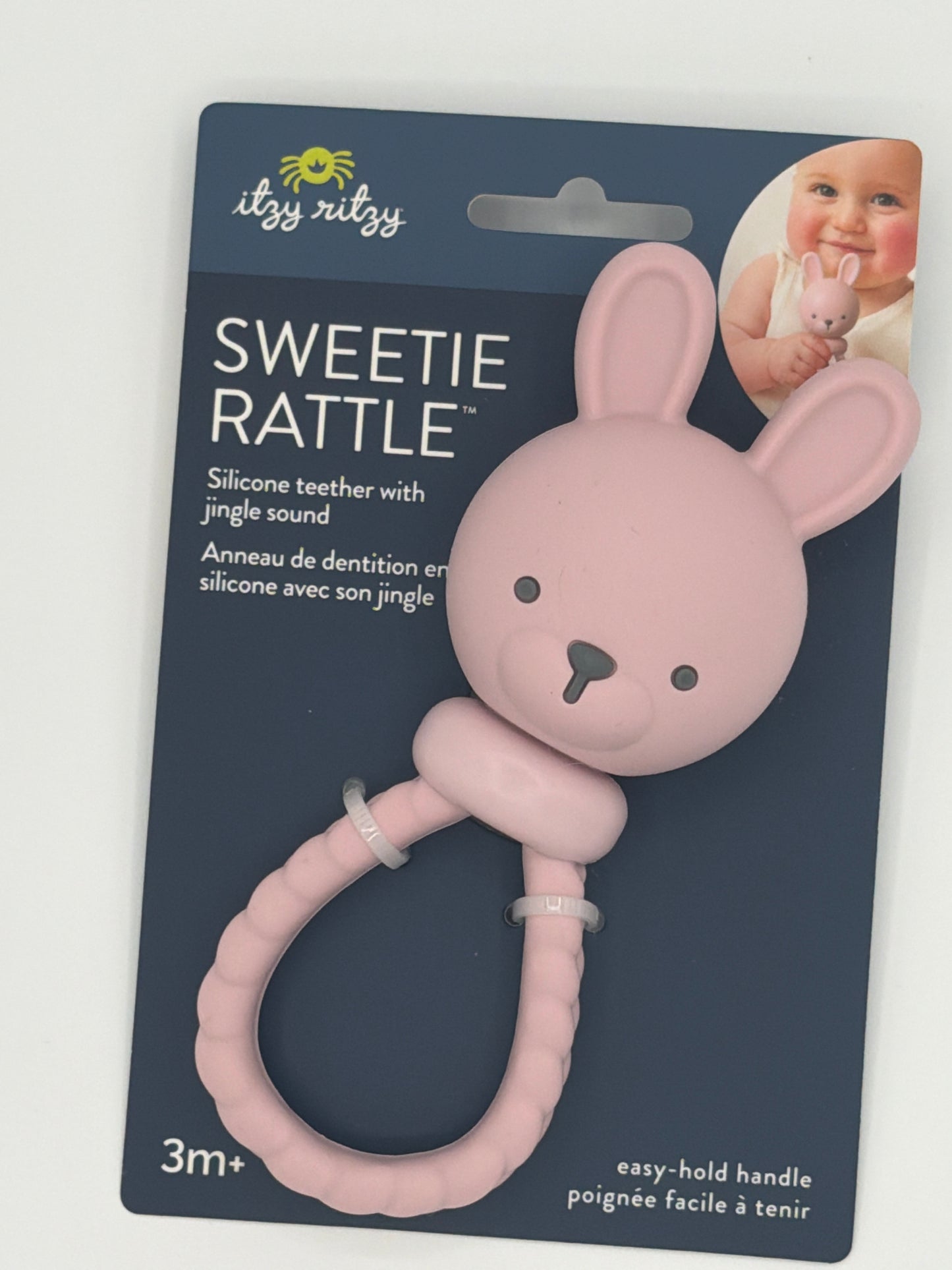 Sweetie Baby Rattle Pink