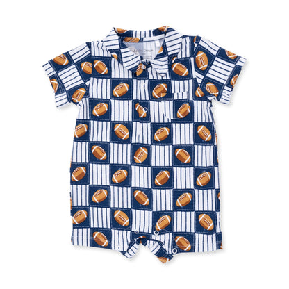 Football Patchwork - Polo Shortie