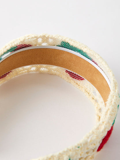Sweet Cherry Crochet Headband