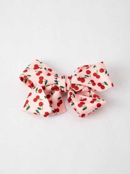 Cherry Bow Hairpin