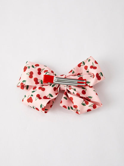 Cherry Bow Hairpin