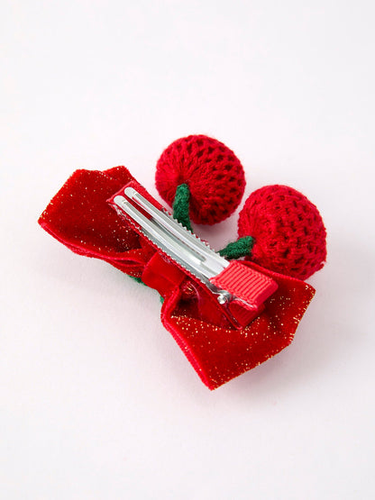 Red Cherry Hairpin
