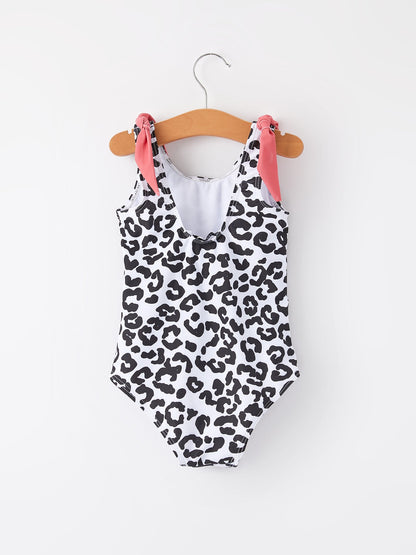 “Leopard” Floral Boutique Swimsuit