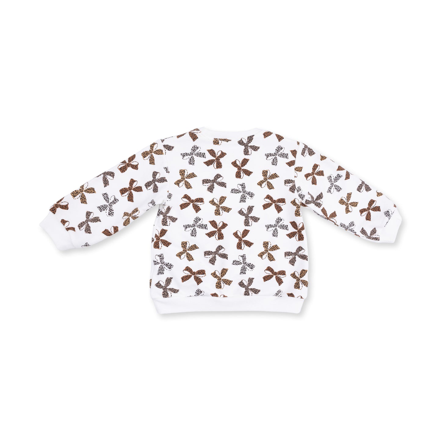 Leopard Bows - Oversized Sweatshirt
