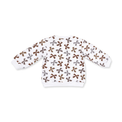 Leopard Bows - Oversized Sweatshirt
