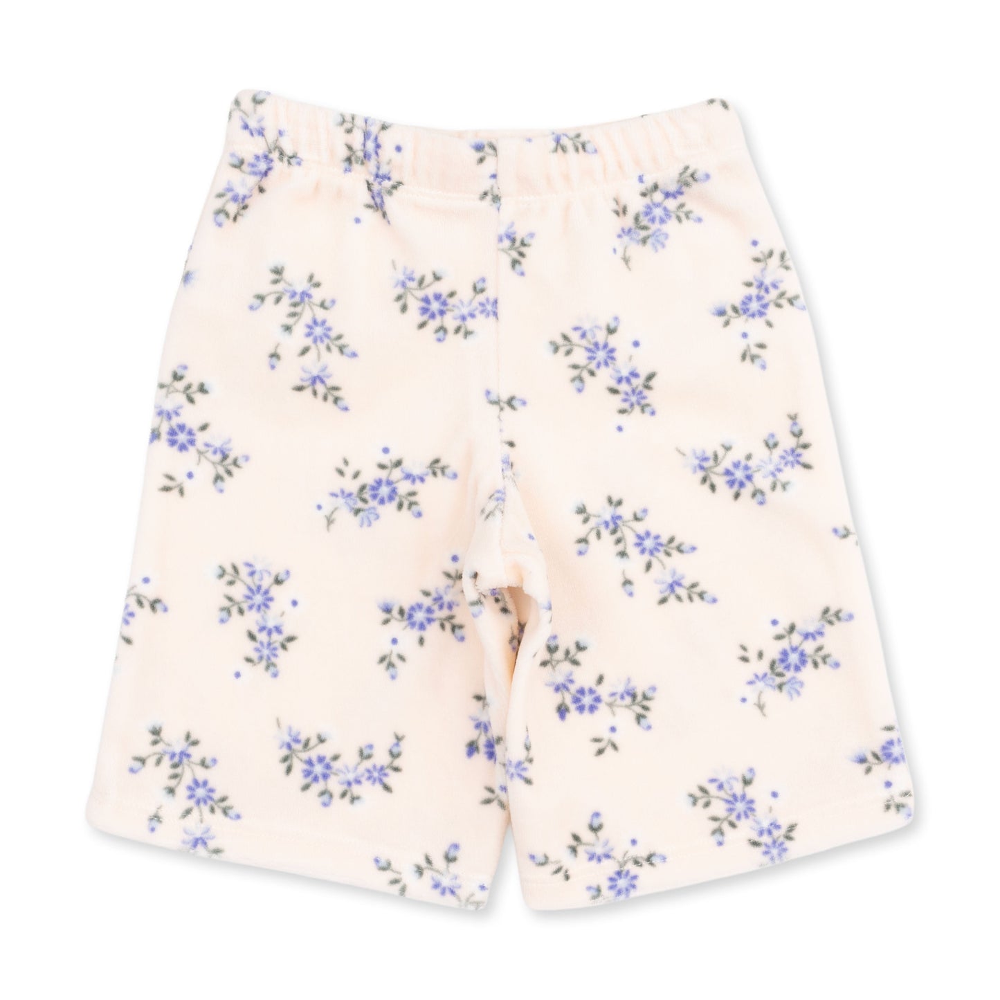 Sweet Hanna Floral Velour - Oversized Sweatshirt and Wide Leg Pant