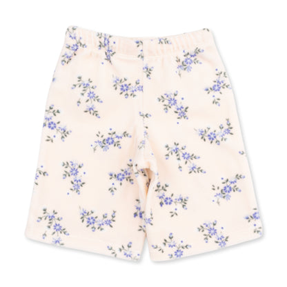 Sweet Hanna Floral Velour - Oversized Sweatshirt and Wide Leg Pant
