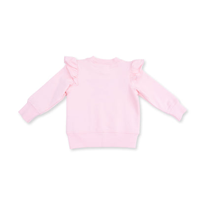 Christmas Lights Merry - Ruffle Sweatshirt