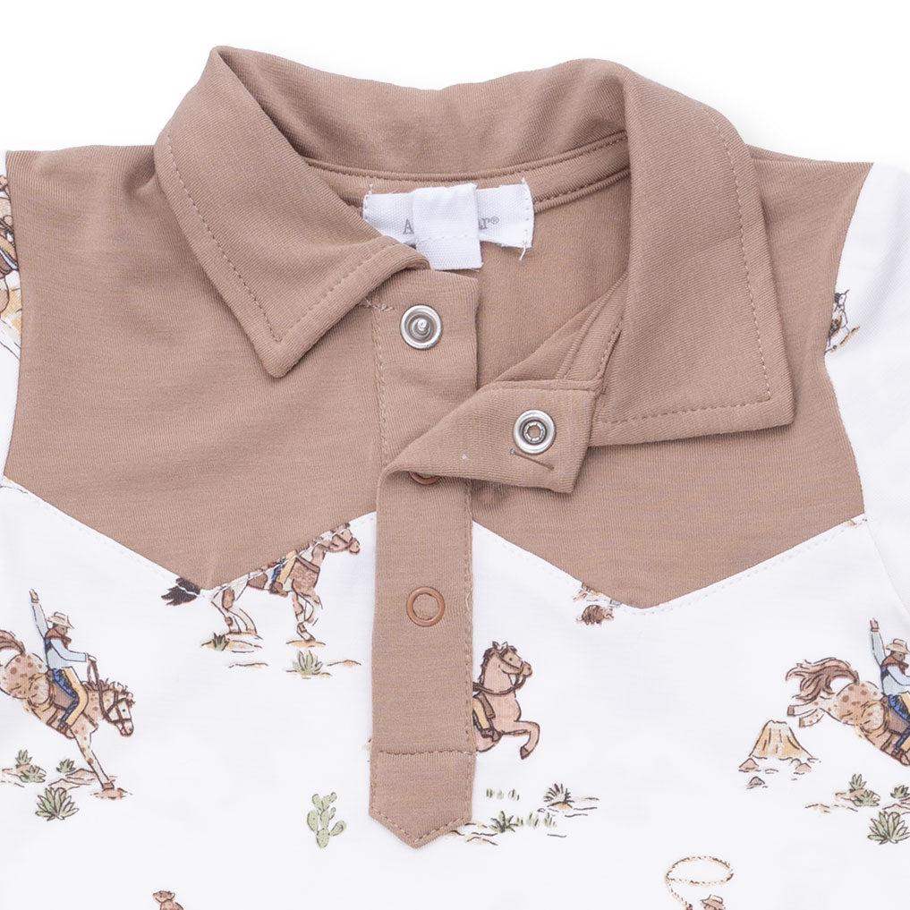 Horse Wrangler - Long Sleeve Cowboy Romper