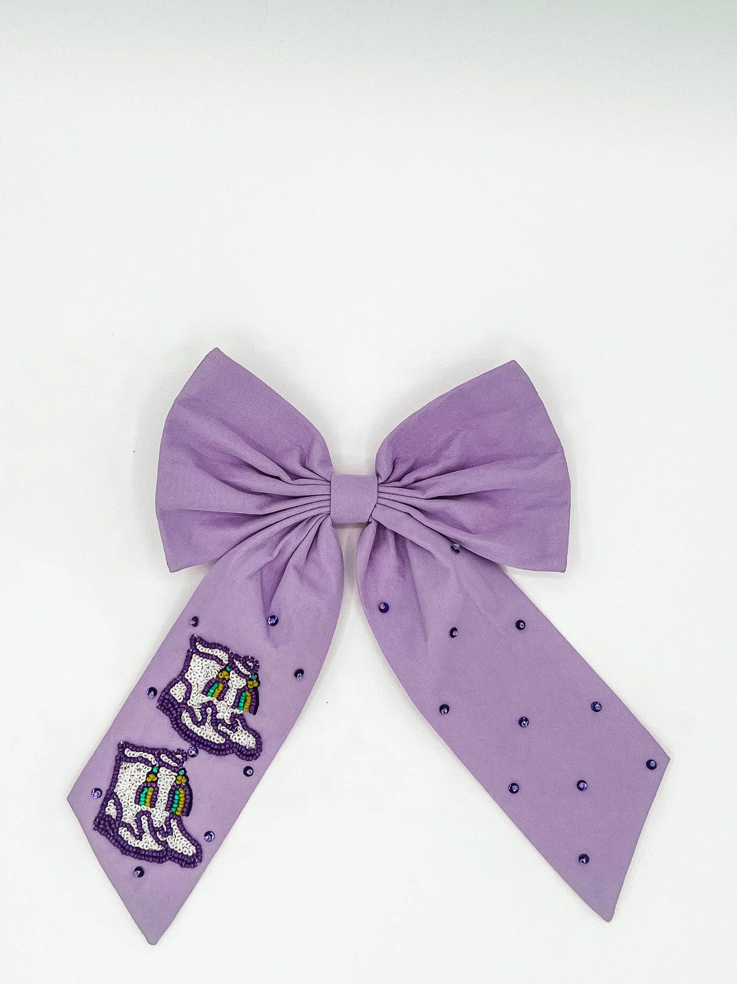 Mardi Gras Hair Bows