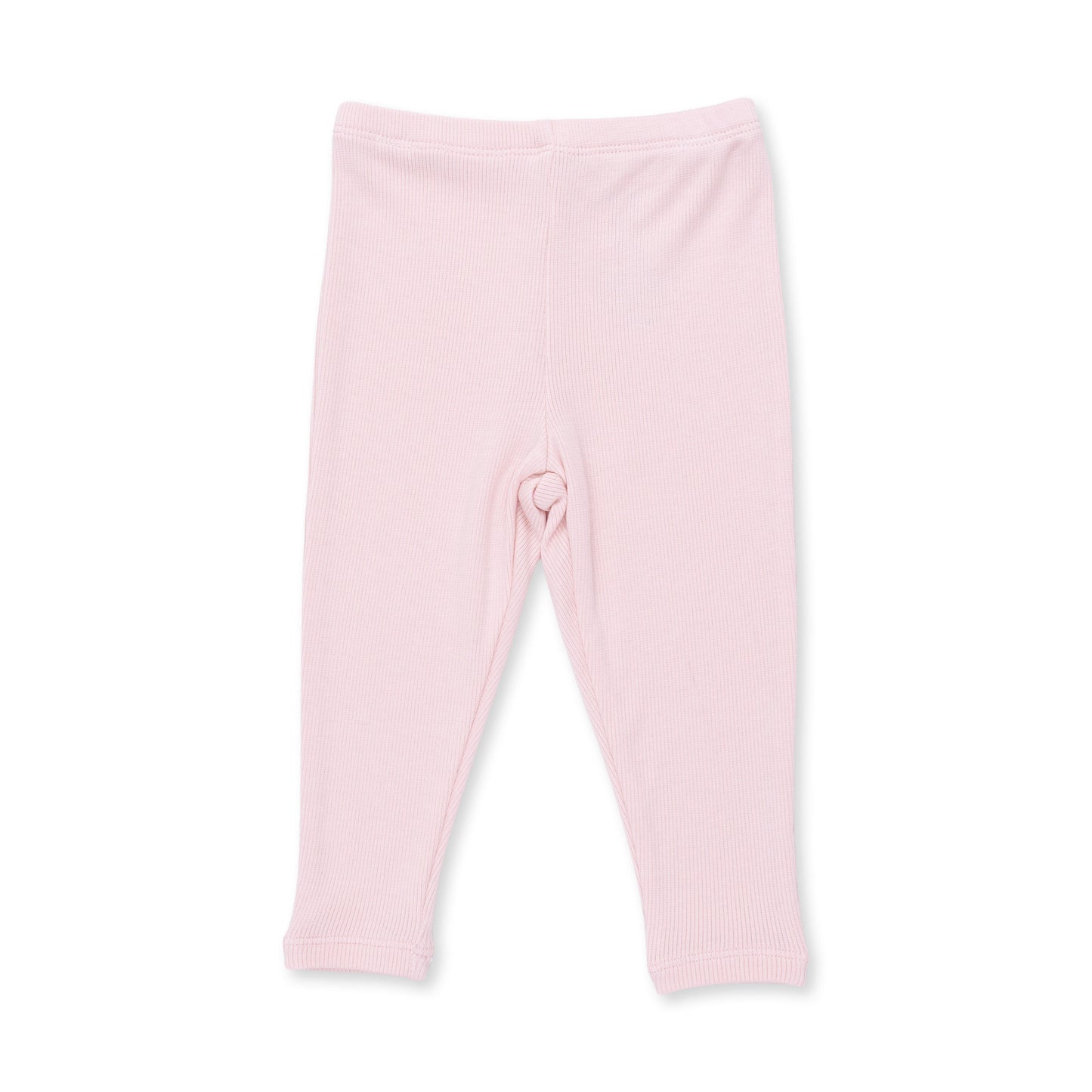 Solid Veiled Pink Rib - Legging