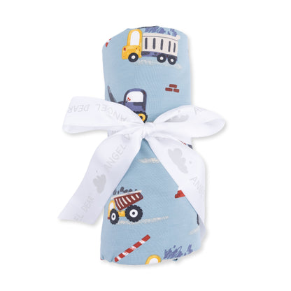 Crayon Construction - Swaddle Blanket