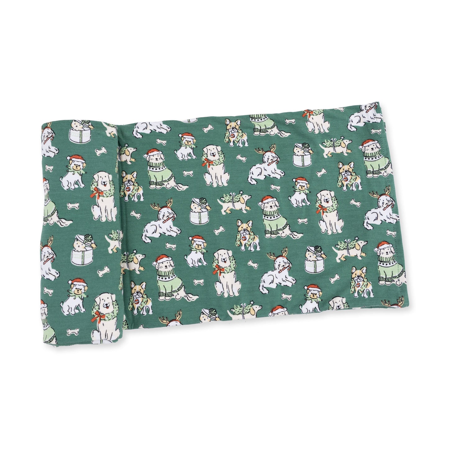 Christmas Dogs Uni - Swaddle Blanket