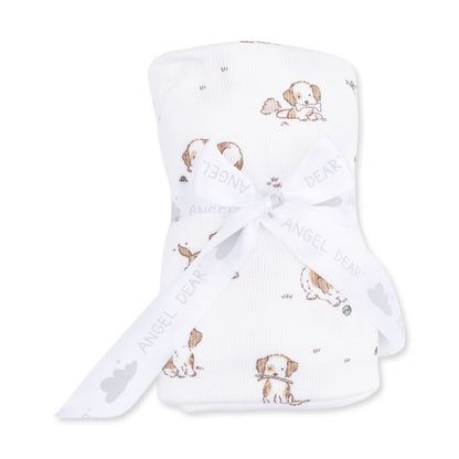 Explorer Puppy Blue - Swaddle Blanket