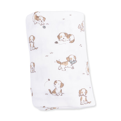 Explorer Puppy Blue - Swaddle Blanket