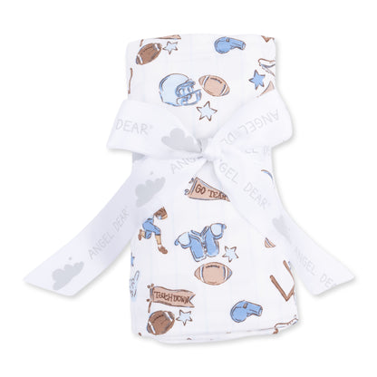 Football Nursery - Swaddle Blanket