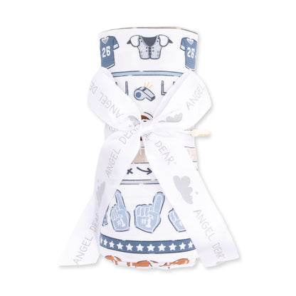 Football Stripe - Swaddle Blanket