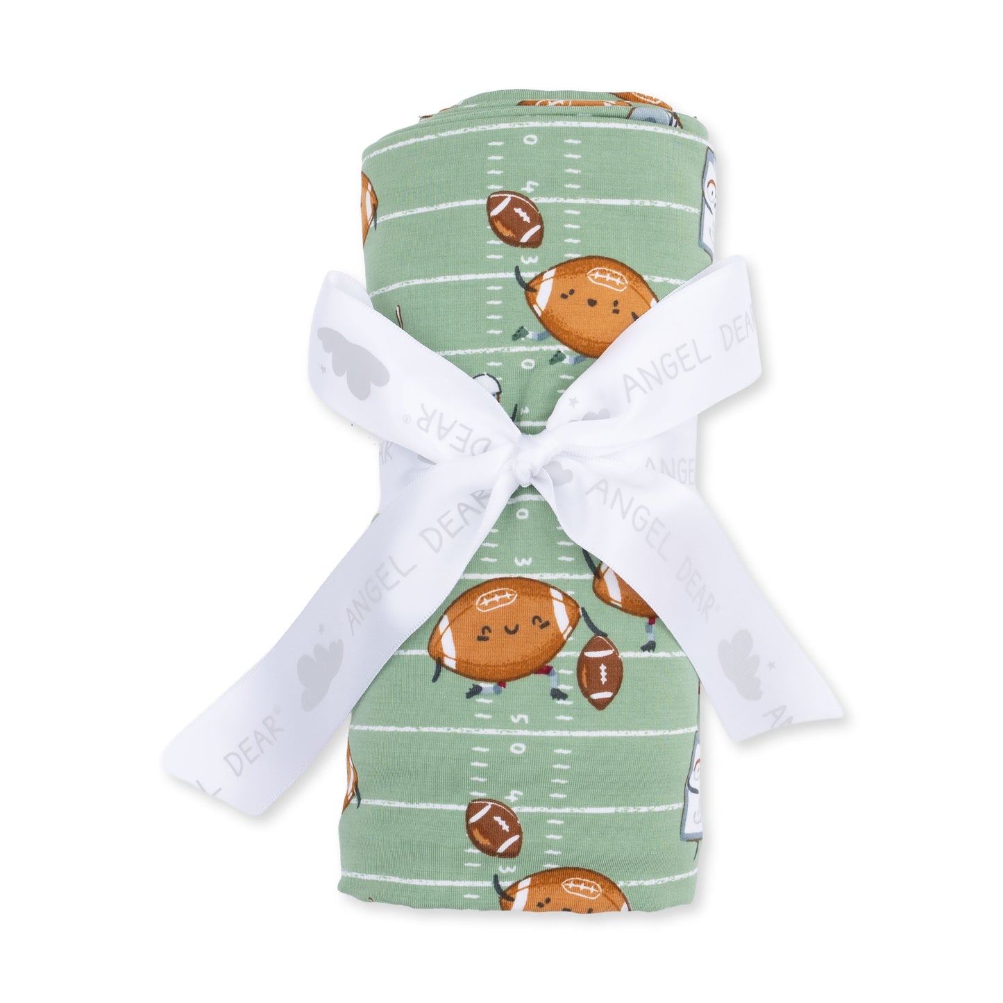 Footballs Playing Football - Swaddle Blanket
