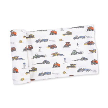 Farm Machines - Swaddle Blanket
