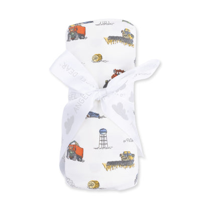 Farm Machines - Swaddle Blanket