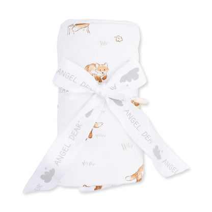 Little Explorer Fox - Swaddle Blanket