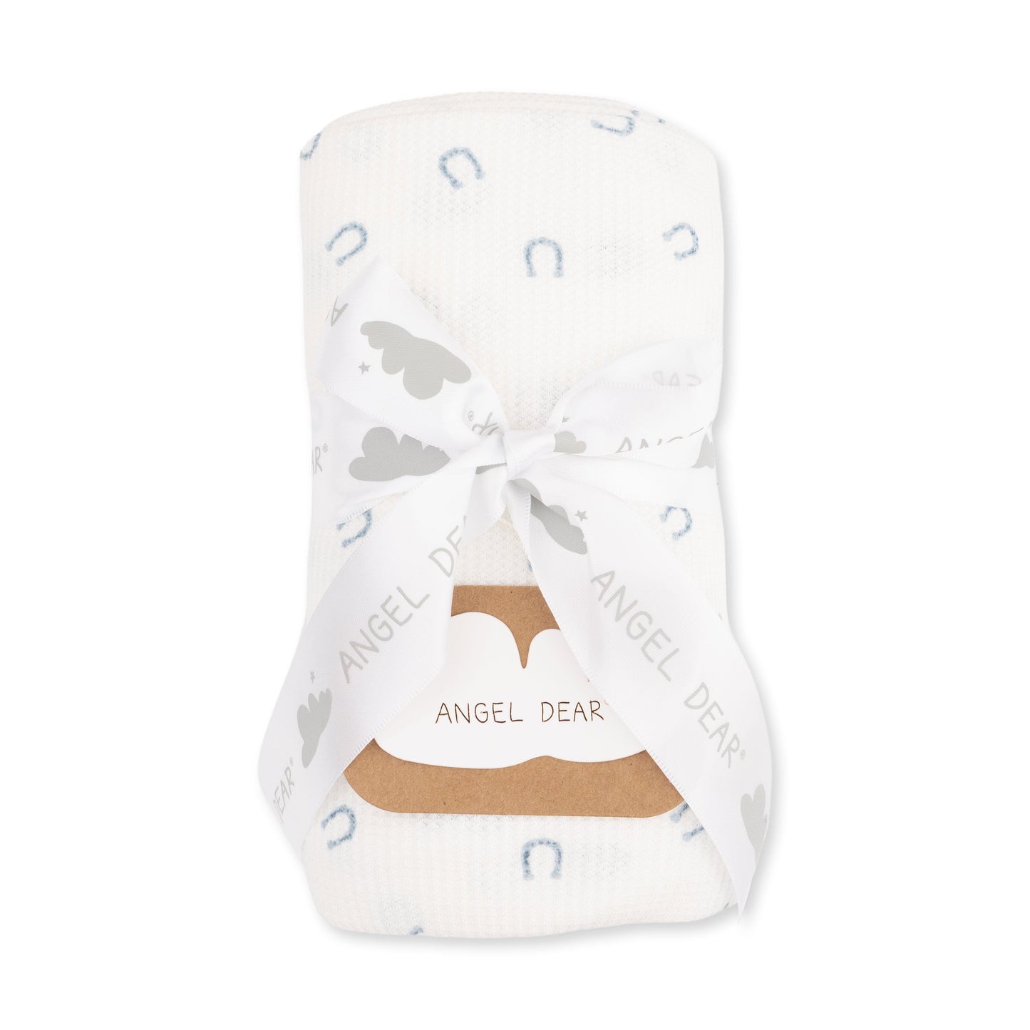 Little Horseshoes Blue - Swaddle Blanket