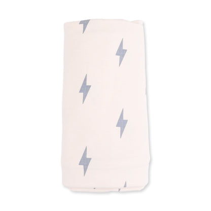 Mini Lightning Bolt - Swaddle Blanket