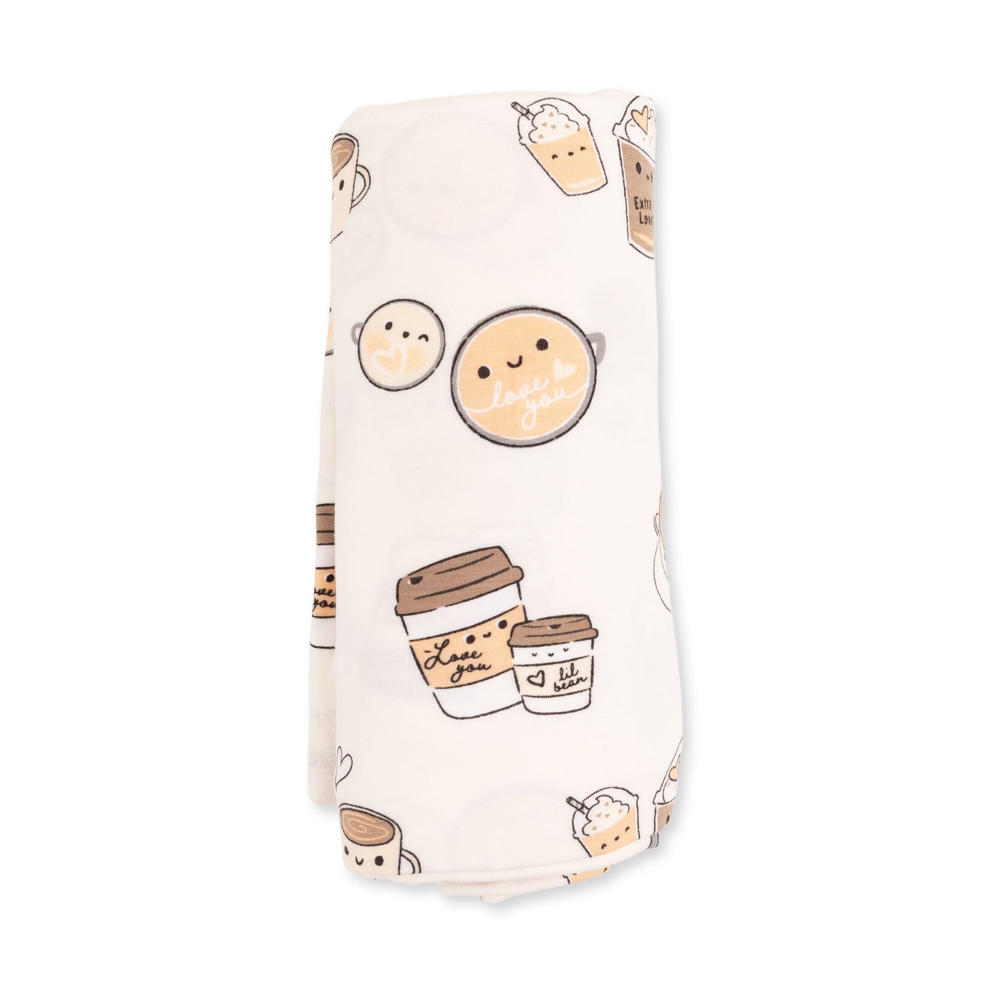 Love You A Latte - Swaddle Blanket