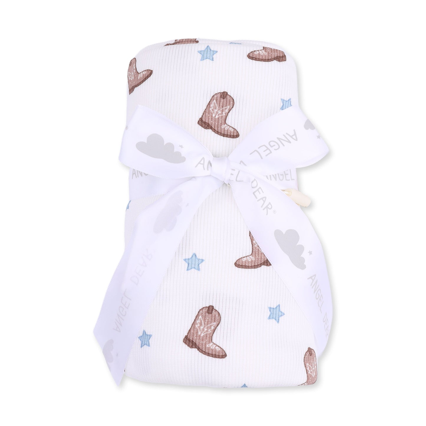 Mini Cowboy Boots - Swaddle Blanket