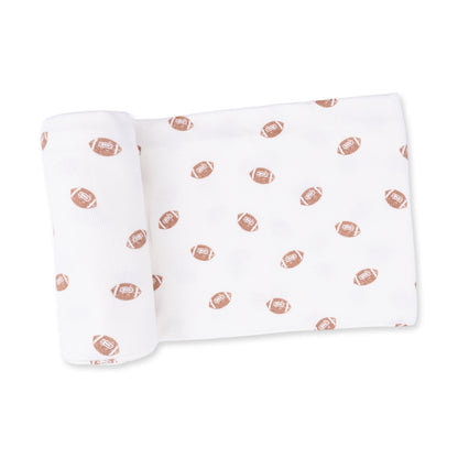 Mini Footballs - Swaddle Blanket
