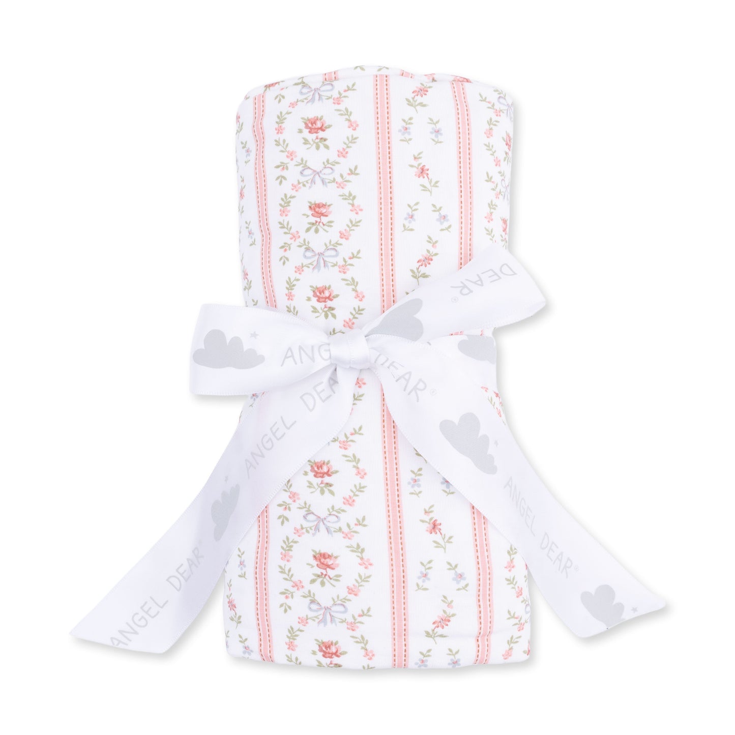 Marnie Rosebud Stripe - Swaddle Blanket
