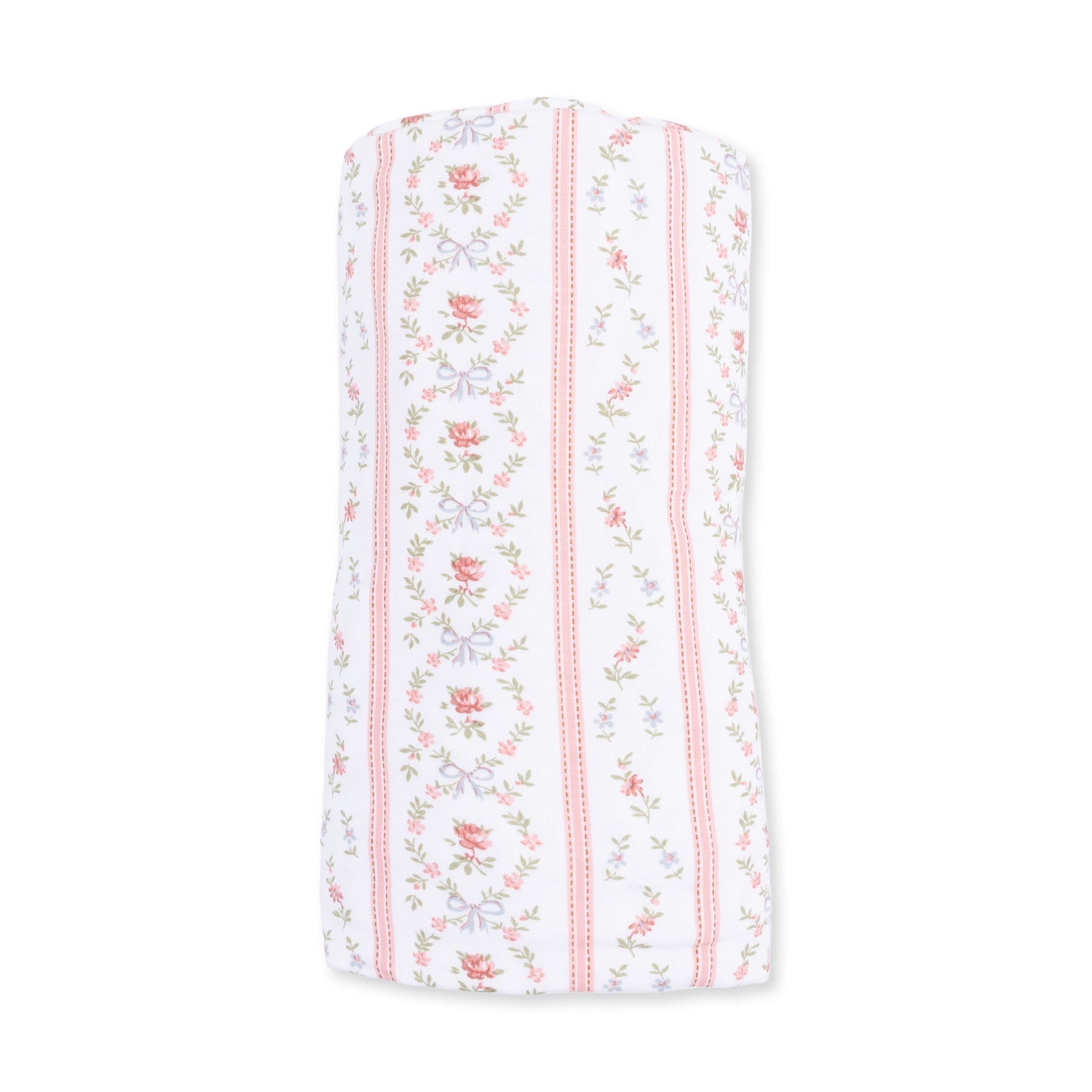 Marnie Rosebud Stripe - Swaddle Blanket