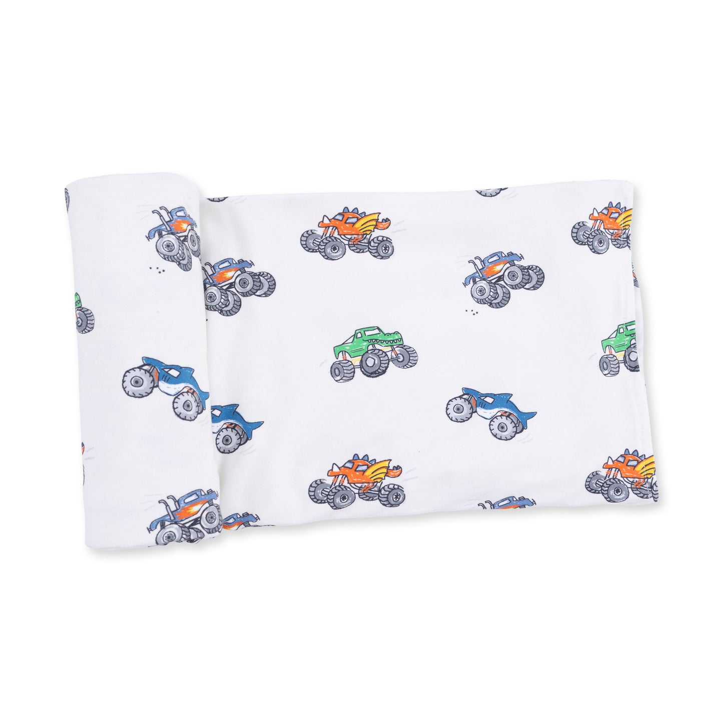 Monster Trucks - Swaddle Blanket