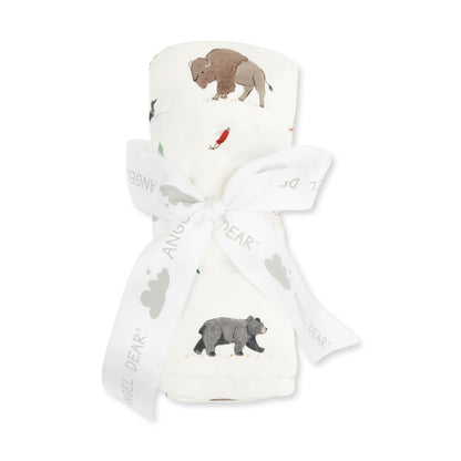 Northern Woodland Animals - Swaddle Blanket
