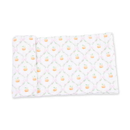 Pretty Pumpkin Trellis - Swaddle Blanket