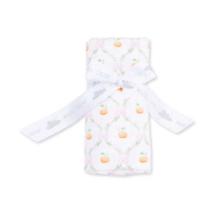 Pretty Pumpkin Trellis - Swaddle Blanket
