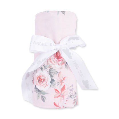Painterly Rose Bouquets - Swaddle Blanket